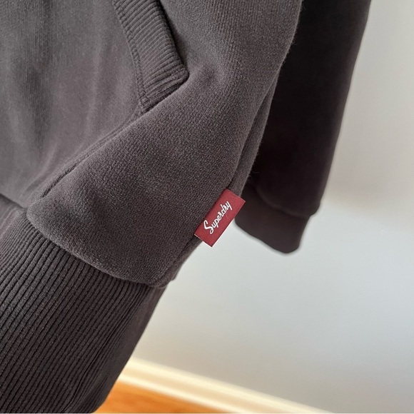 Superdry Eastern Asian Tattoo Graphic Fitted Hoodie Sweatshirt Size XLarge NWT - Picture 8 of 16